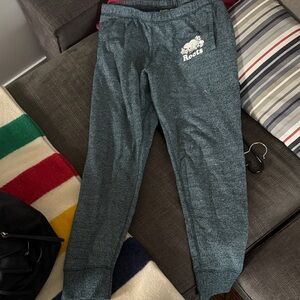 Roots Blue-Green Joggers